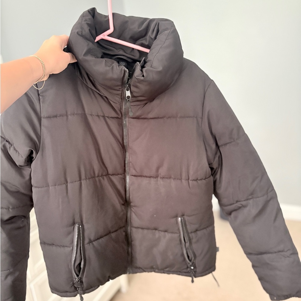 Nordstrom black puffer coat